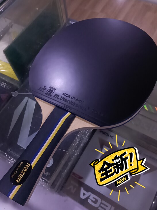 专业乒乓球拍 球馆训练专用，比成品拍好打太...