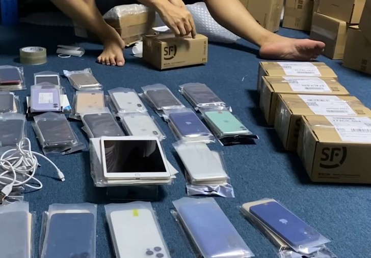 二手原装无锁过爱思苹果iPhone6SPl...