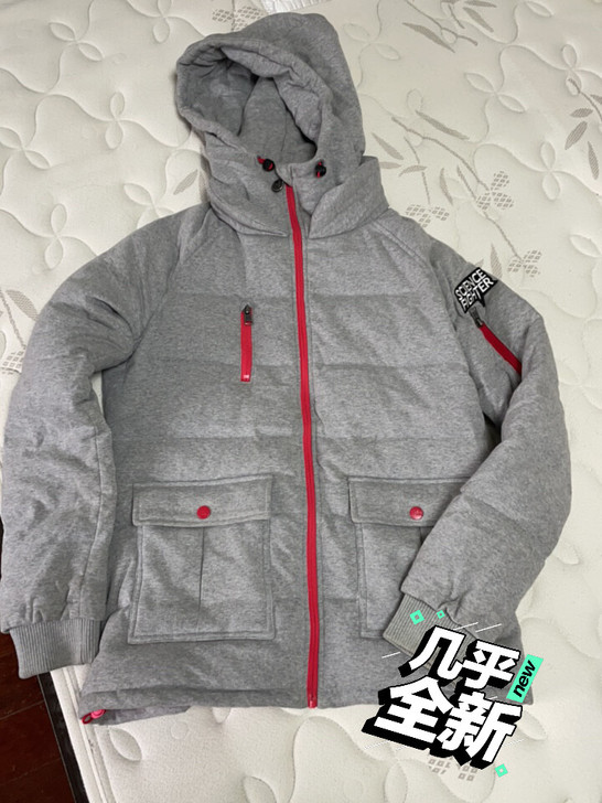 THETHING女式羽绒服一件！针织棉外胆...