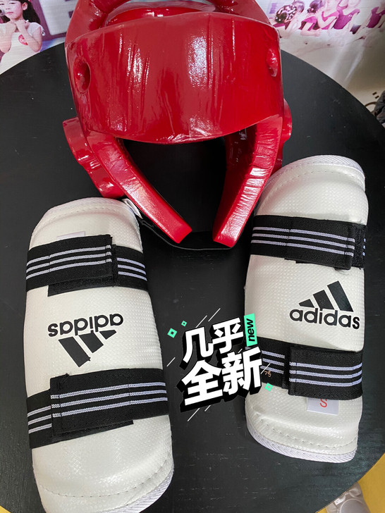 儿童跆拳道护具7件套(护胸头盔)全套，s码...