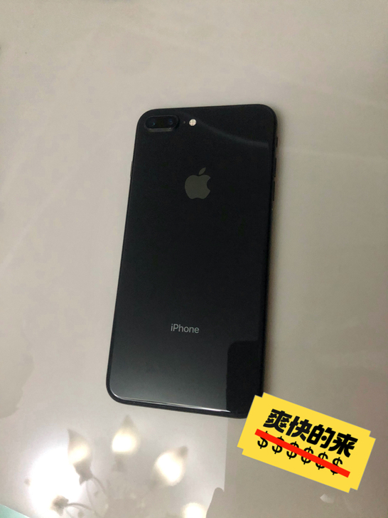 苹果8p iphone 8plus深空黑6...