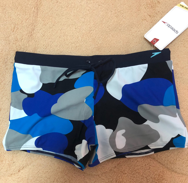 Speedo/速比涛 平角泳裤 青少年休闲...