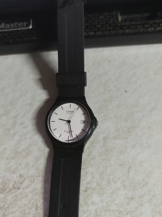 卡西欧小黑表imw 59 50m防水表 换...