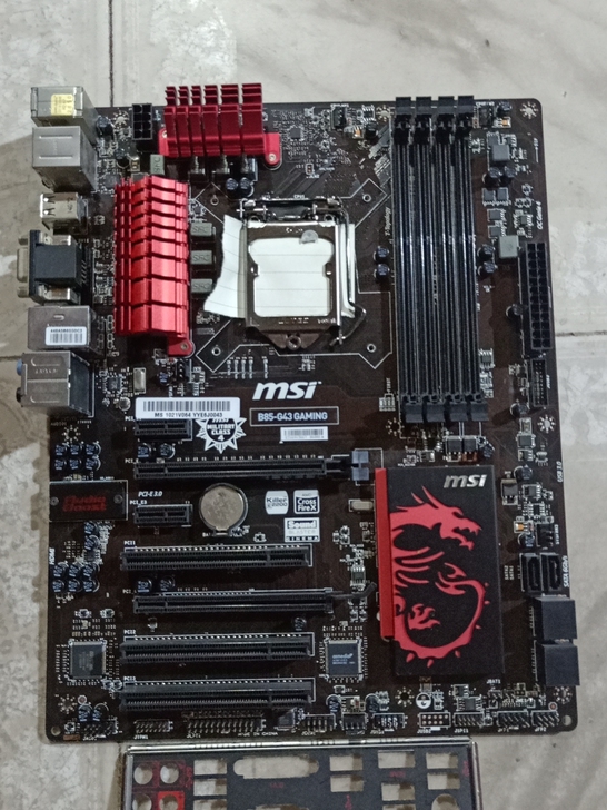 微星B85-G43 GAMING主板115...