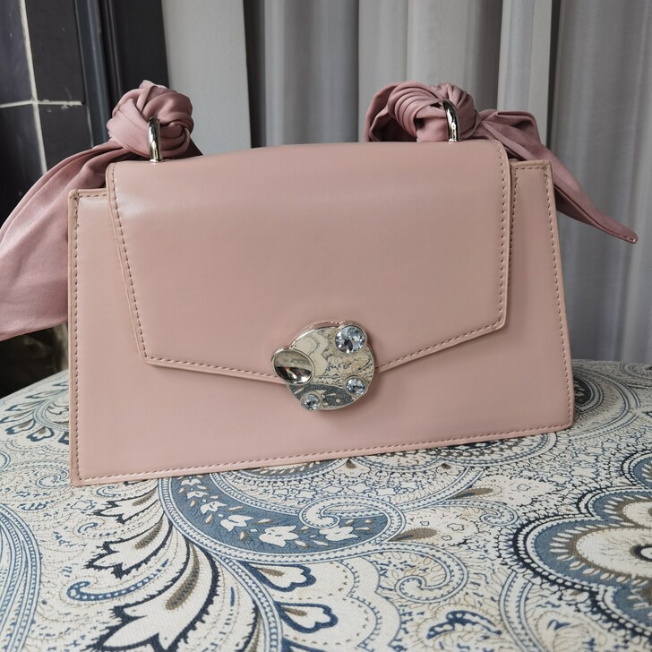 包邮！小ck女包沙丁布肩带饰单肩手提包，大...