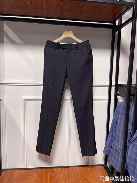 原价288元 高档男士纯黑色休闲商务正装西...