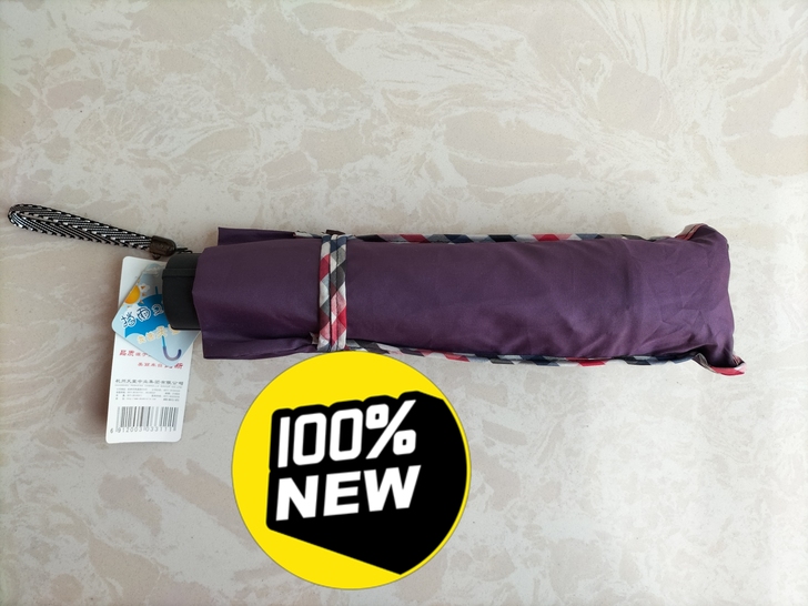 全新 天堂伞，紫色