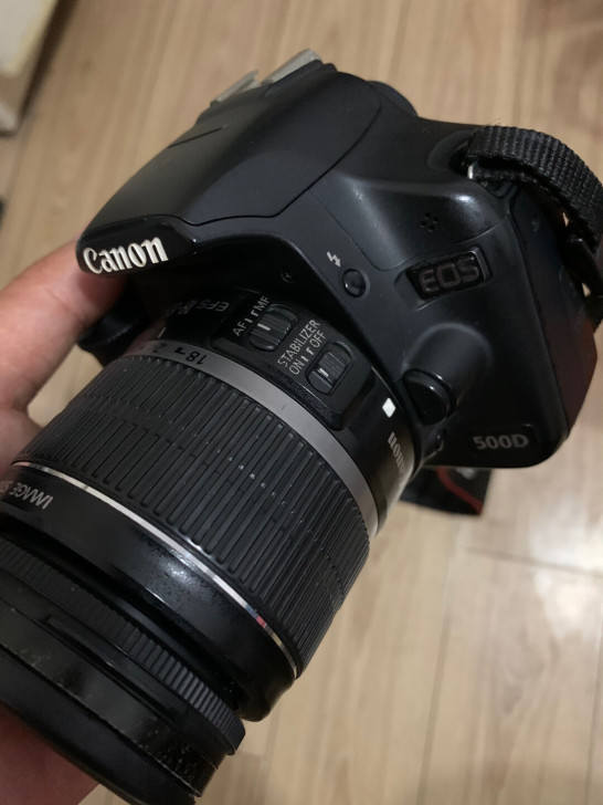 佳能500D带18-55 IS防抖镜头