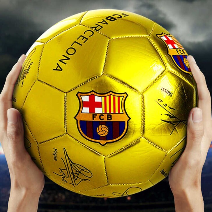 巴萨足球5号足球4号儿童巴萨足球中小学生训...