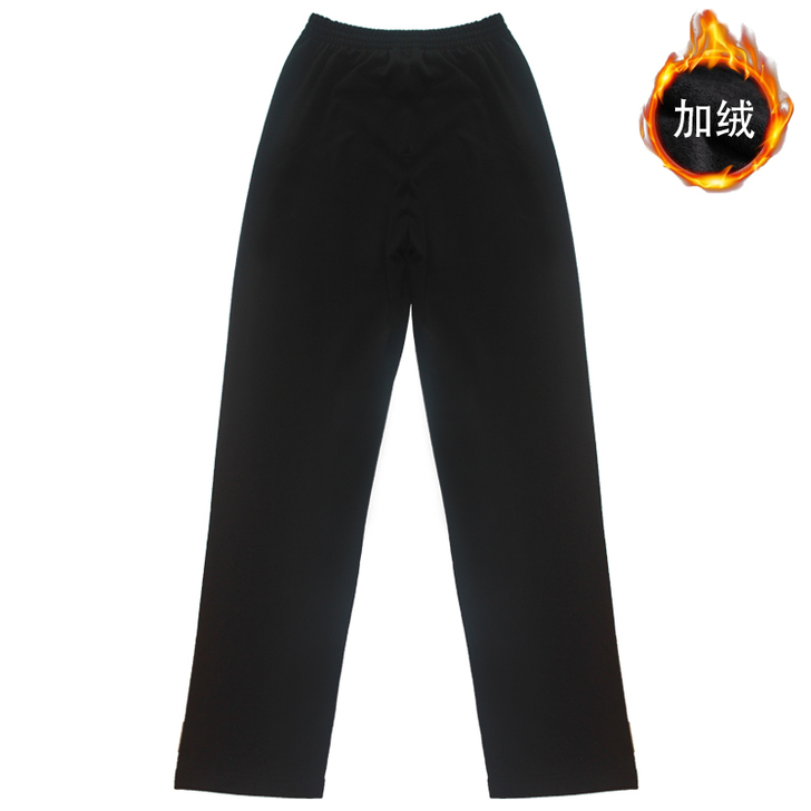 WELLBOUTIQUE黑色运动裤女秋冬加...