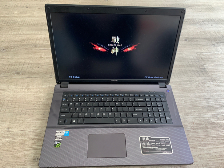 神舟战神k750D i7 4710大屏17...