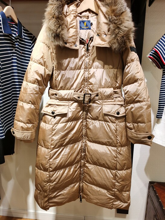 polo sport内购反季羽绒服长款女士...
