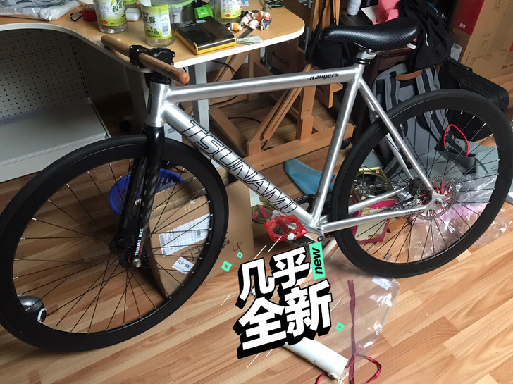 死飞自行车，公路死飞轮，铝合金车身，碳纤维...