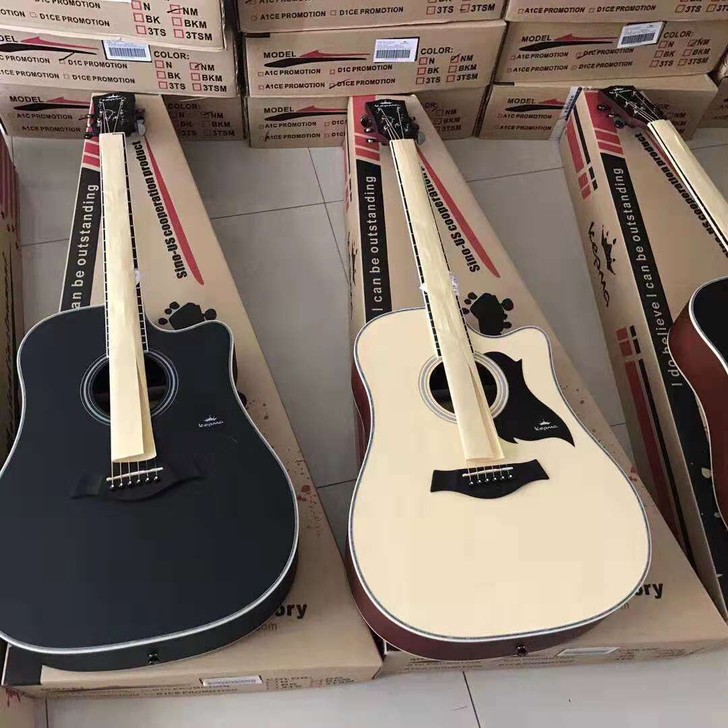 全新卡马正品吉他d1c/a1c初学卡玛吉他...