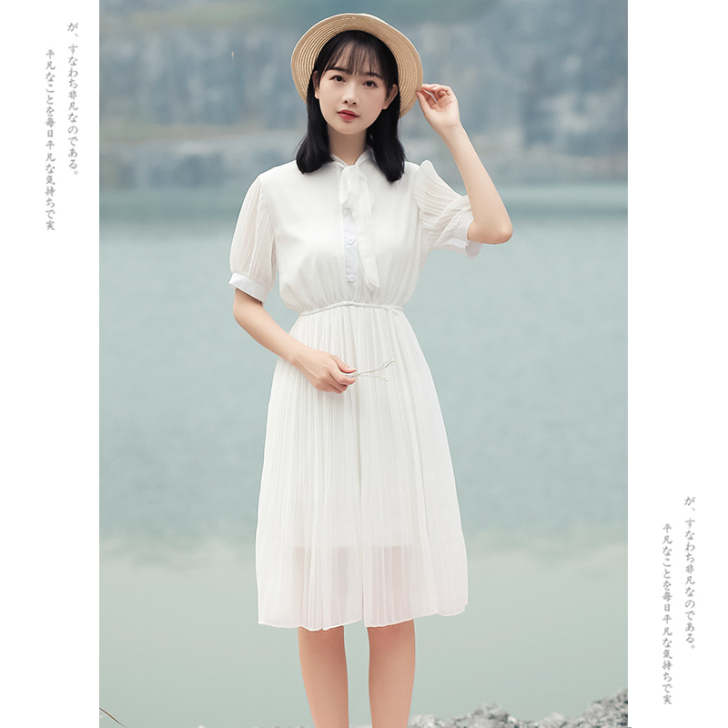 【狂欢价】桔梗裙初恋小个子森系学生仙女超仙...