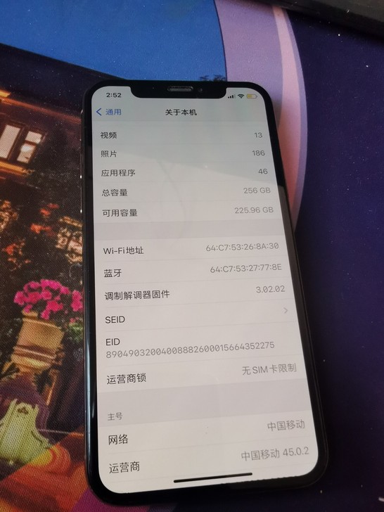苹果 iphone xs  256g 全原...