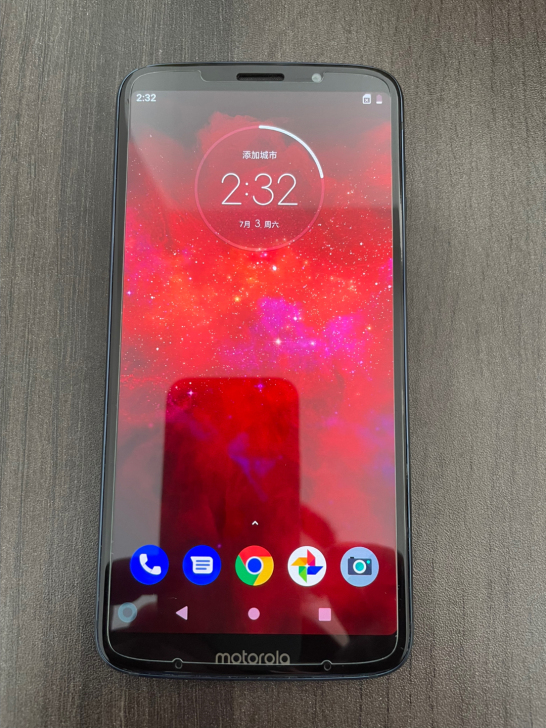 摩托罗拉 moto z3play。xt19...