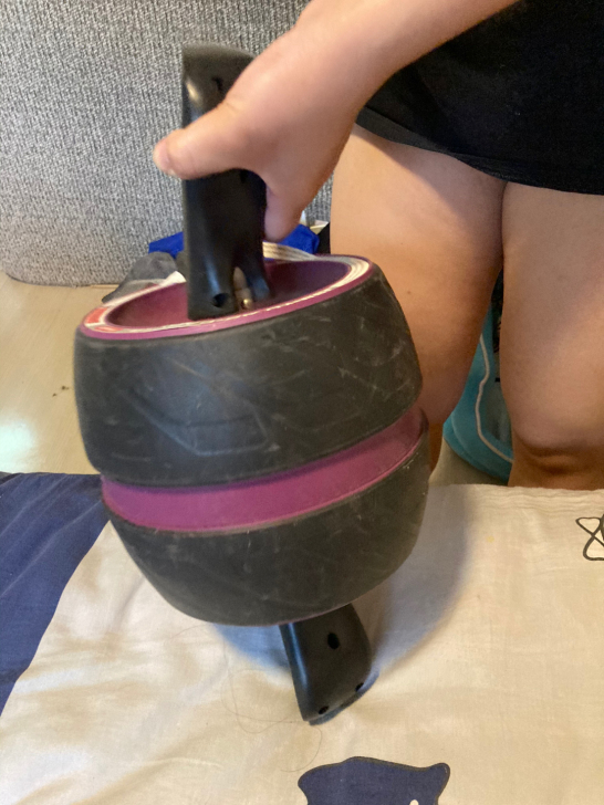 健腹轮腹肌轮正品巨轮弹簧静音健腹轮家用腹部...