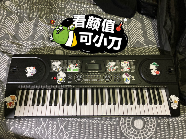全新 入门电子琴，买来孩子也没怎么用，