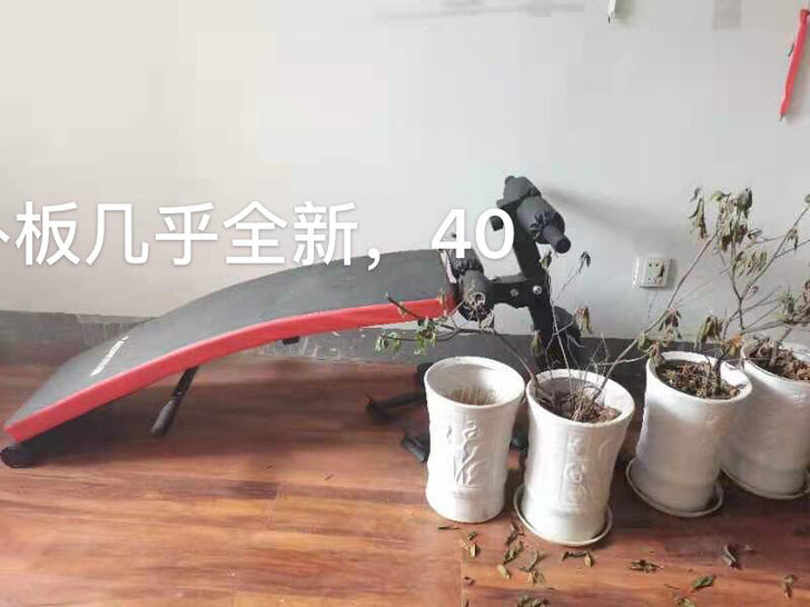 仰卧板,原价200多买的,现40转
