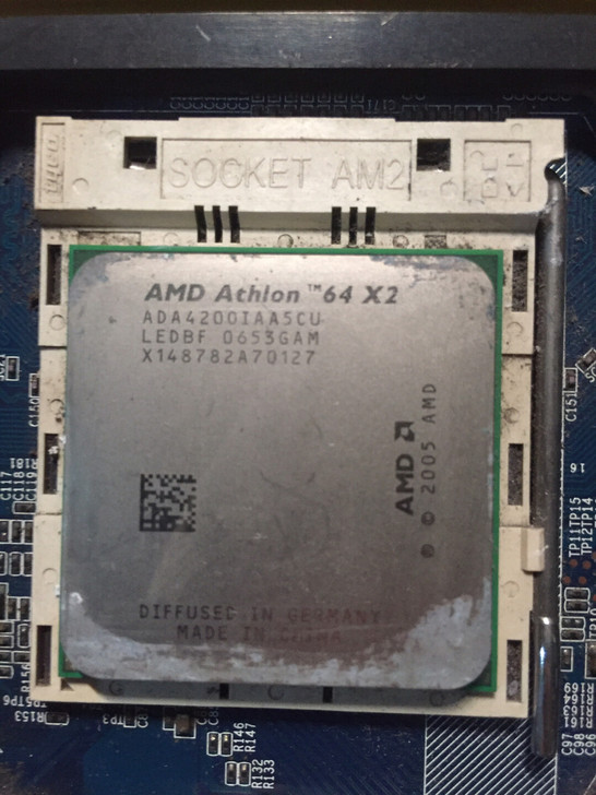 闲置电脑主板上AMD/CPU 双核4200+
