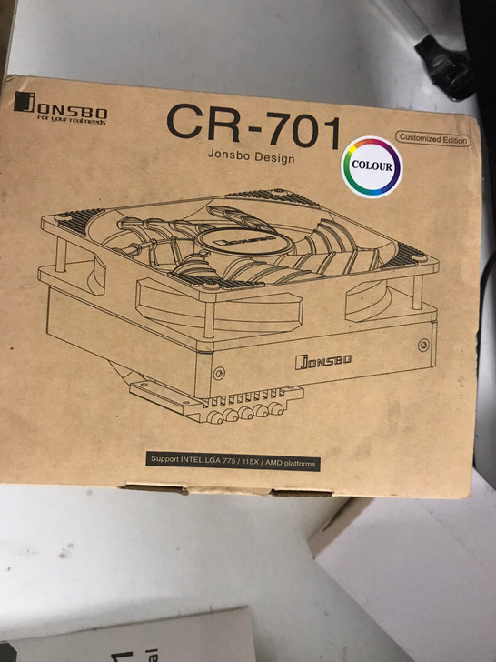 乔思伯CR-701 电脑cpu散热器 温控...