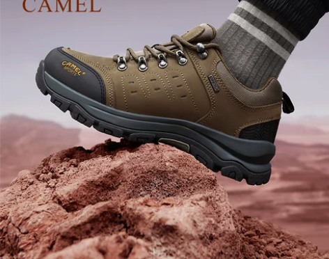 骆驼鞋 夏季户外登山鞋男士冬季徒步鞋防滑牛...