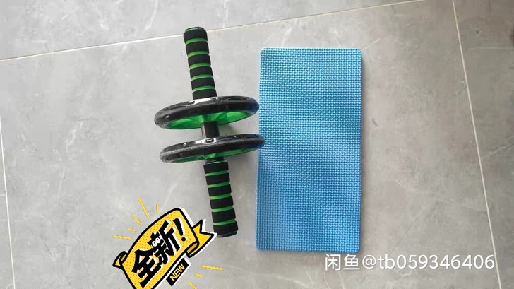 【全新包邮】健腹轮腹肌轮锻炼腹部卷腹轮健身...