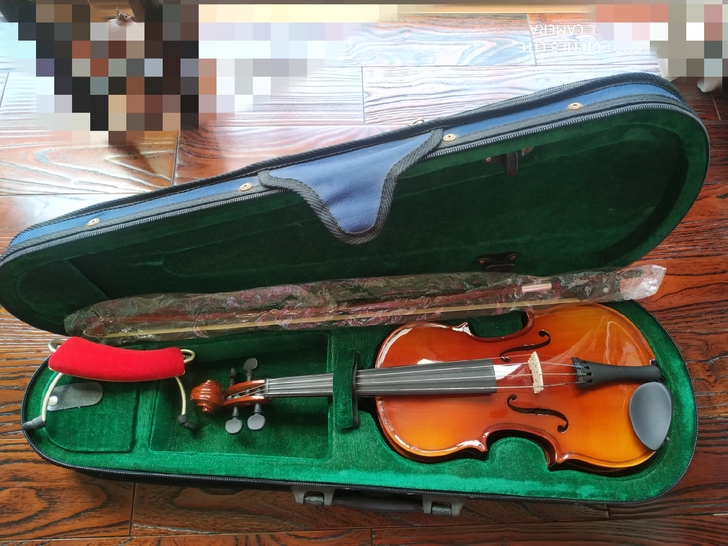 红棉牌小提琴，闲置，没用几次，480元买的...