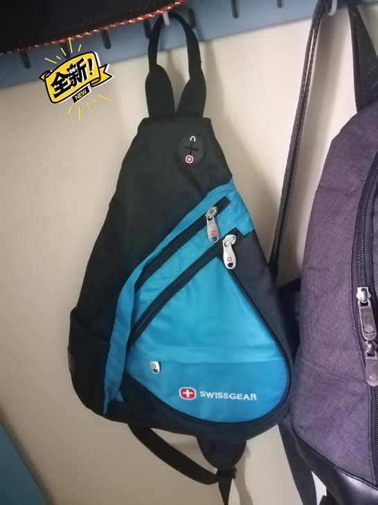 瑞士军刀胸包男女单肩包斜挎多功能迷你运动腰包