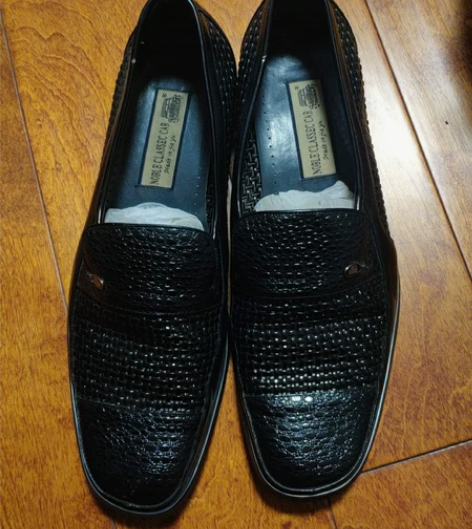男士真皮鞋，夏季透气款，尺寸270 全新 ...