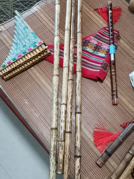 梅妃竹洞箫笛子老料，料沉皮实美观，120一...