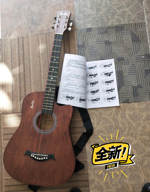 【琴行原价700多吉他】关门处理全新38寸吉他单板41寸吉他