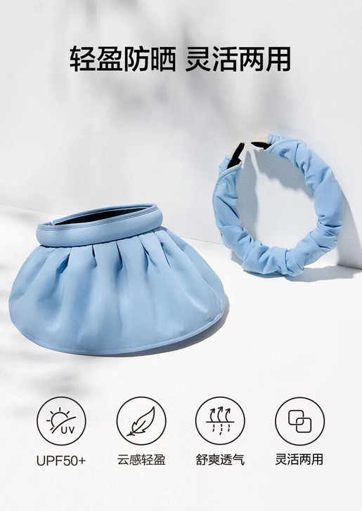 【全新】帽子女夏天防晒帽太阳帽子遮脸夏季贝...
