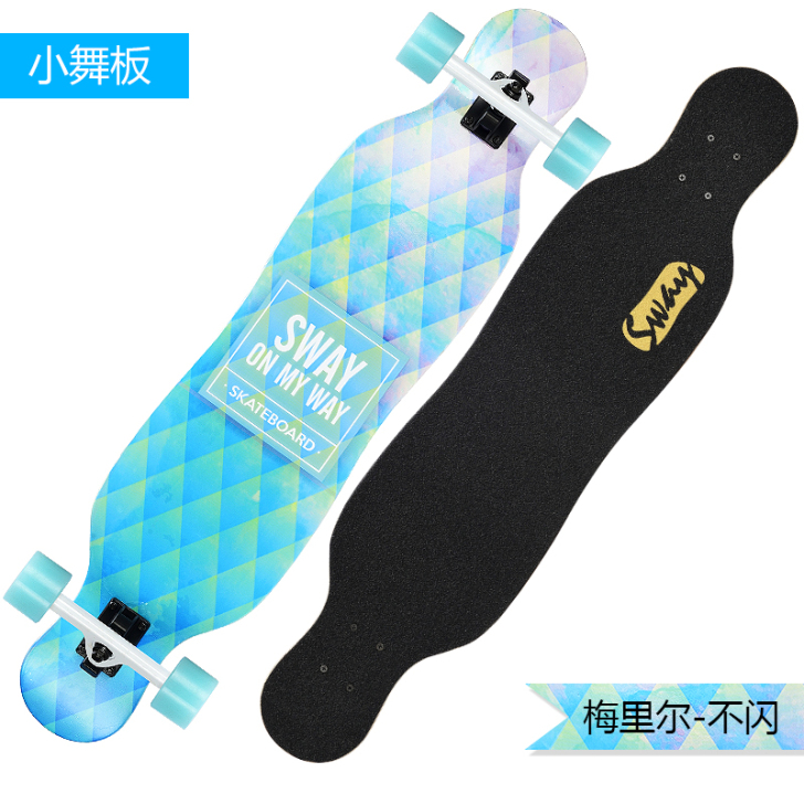 【狂欢价】皮卡丘IP联名长板滑板成人女生刷...