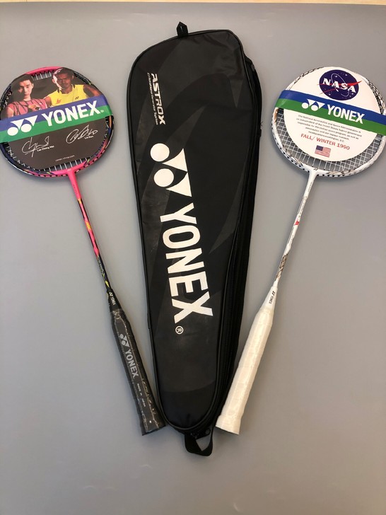 闲置出尤尼克斯羽毛球拍超轻耐打一体拍4u