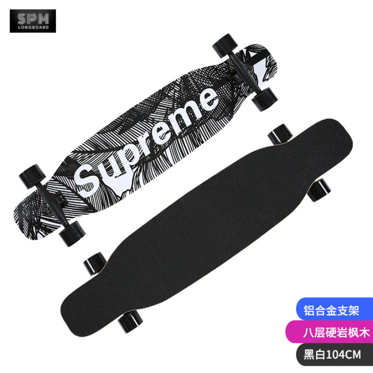 迪卡侬新款 四轮滑板,长104厘米,宽24...