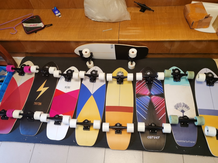 库存未落地carver陆地冲浪板，特价39...