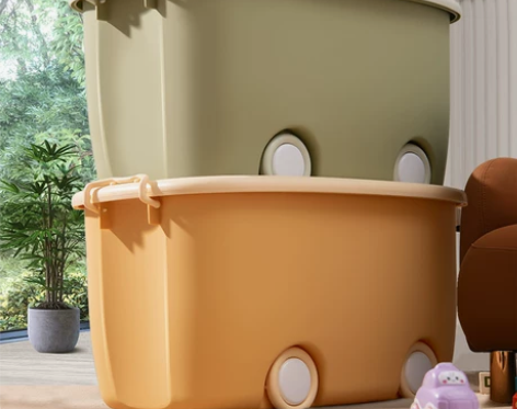 星优儿童玩具收纳箱家用大容量宝宝衣服特大号...