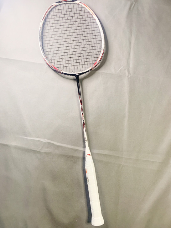 李宁羽毛球拍N903黑白超轻全碳素进攻型羽...