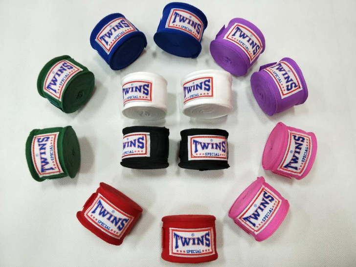 twins弹性绷带泰拳散打拳击带缠手带搏击...