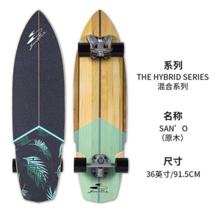 swelltech陆地冲浪板36寸,磨损程...