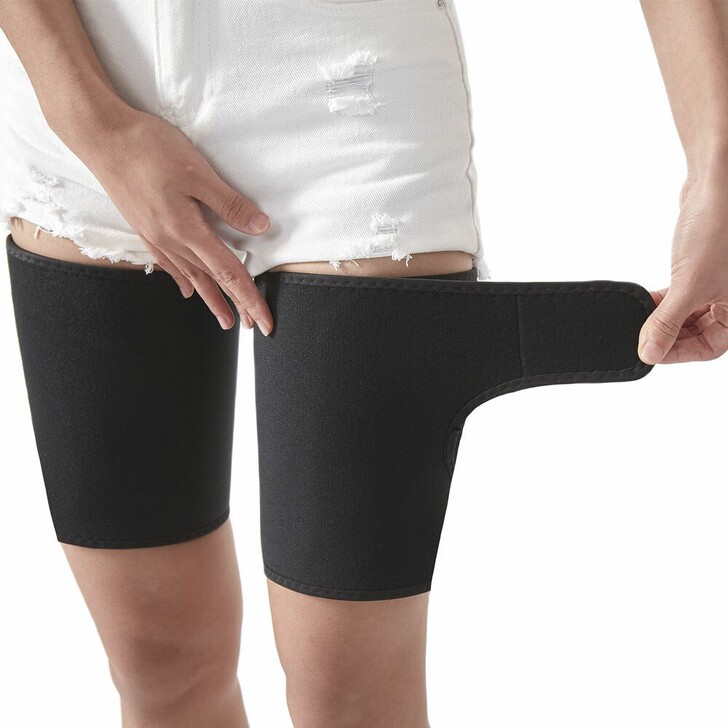 瘦腿带瘦大腿小腿套运动健身减脂爆汗束腿带绑...