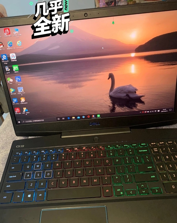 戴尔笔记本电脑，9750h，512固态硬盘...