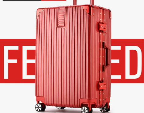 【狂欢价】ULDUM旅行箱行李箱铝框拉杆箱...