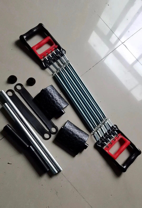 【全新包邮】拉力器家用健身器材臂力拉力绳健...