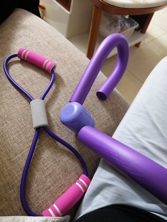 瘦腿神器美腿器   8字拉力器