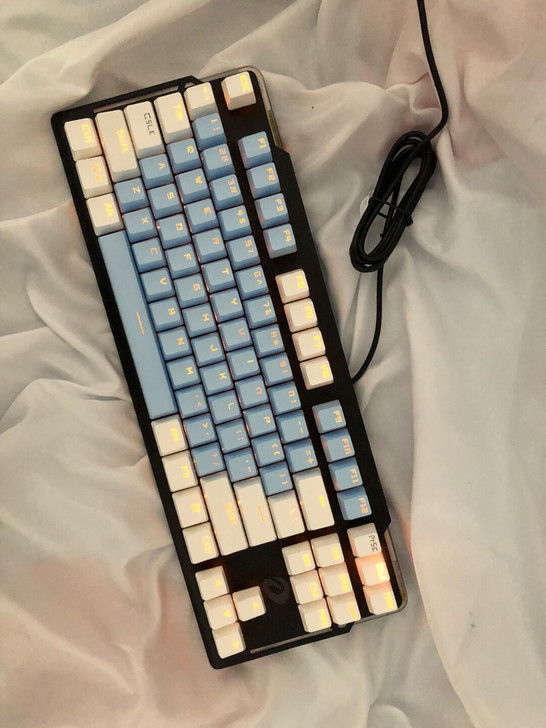 包邮 达尔优机械键盘 EK815  87键...