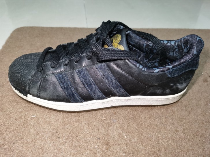 adidas阿迪达斯 黑贝壳  贝壳头  ...