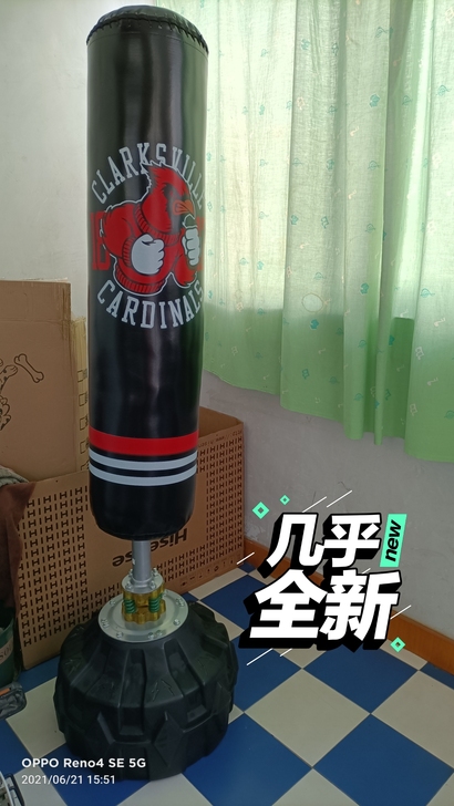 拳击沙袋散打立式家用沙包不倒翁拳靶吊式成人...